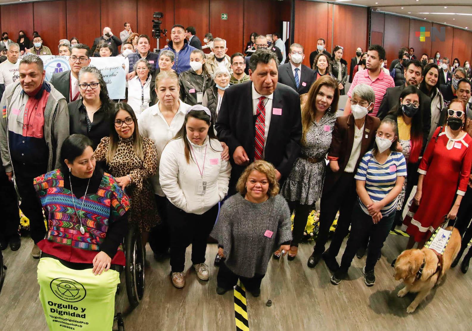 Inauguran en el Senado congreso internacional sobre discapacidad
