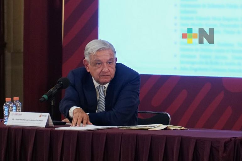 Presidente López Obrador se pronuncia sobre hechos en Perú