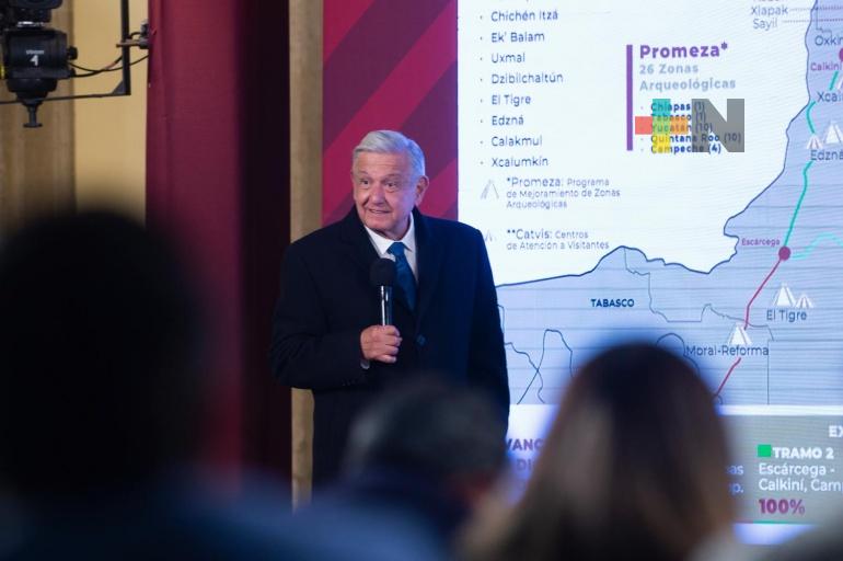 Gobierno de México impulsa el rescate arqueológico histórico en sureste del país: AMLO