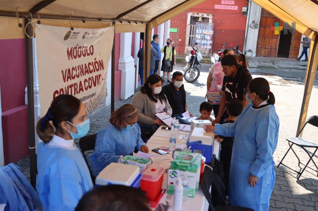 Ampliarán un día más vacuna de refuerzo contra Covid en Misantla