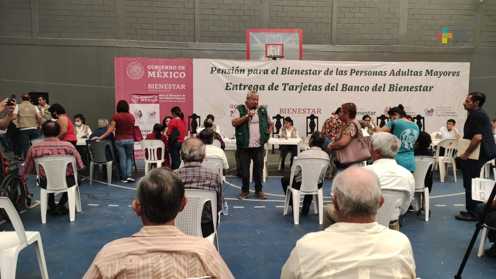 Avanza bancarización de pensionados de la Secretaría de Bienestar