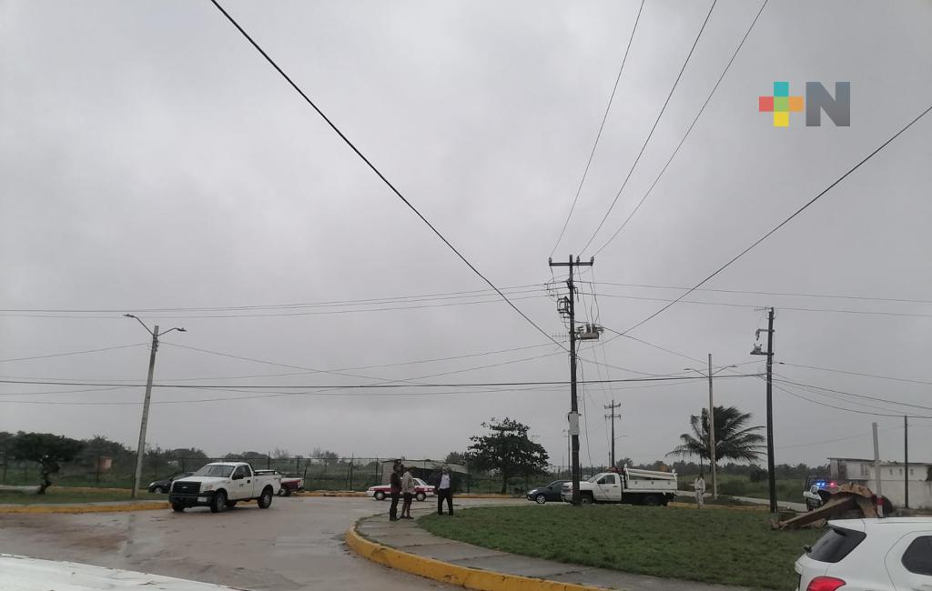 Incrementó un 40% robo de cableado eléctrico en Coatzacoalcos