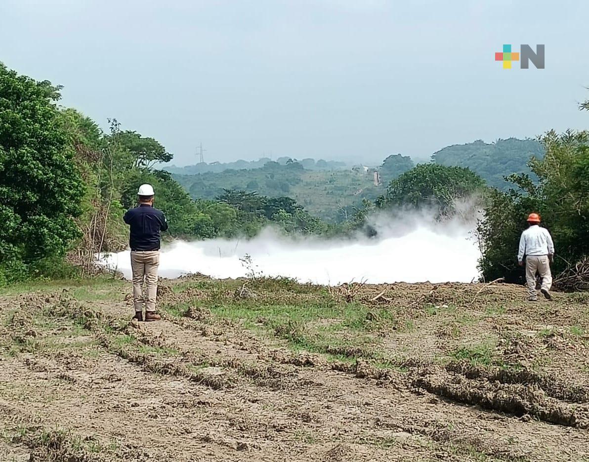 Reportan concluida la fuga por etano en carretera La Venta-Coatzacoalcos: SPC