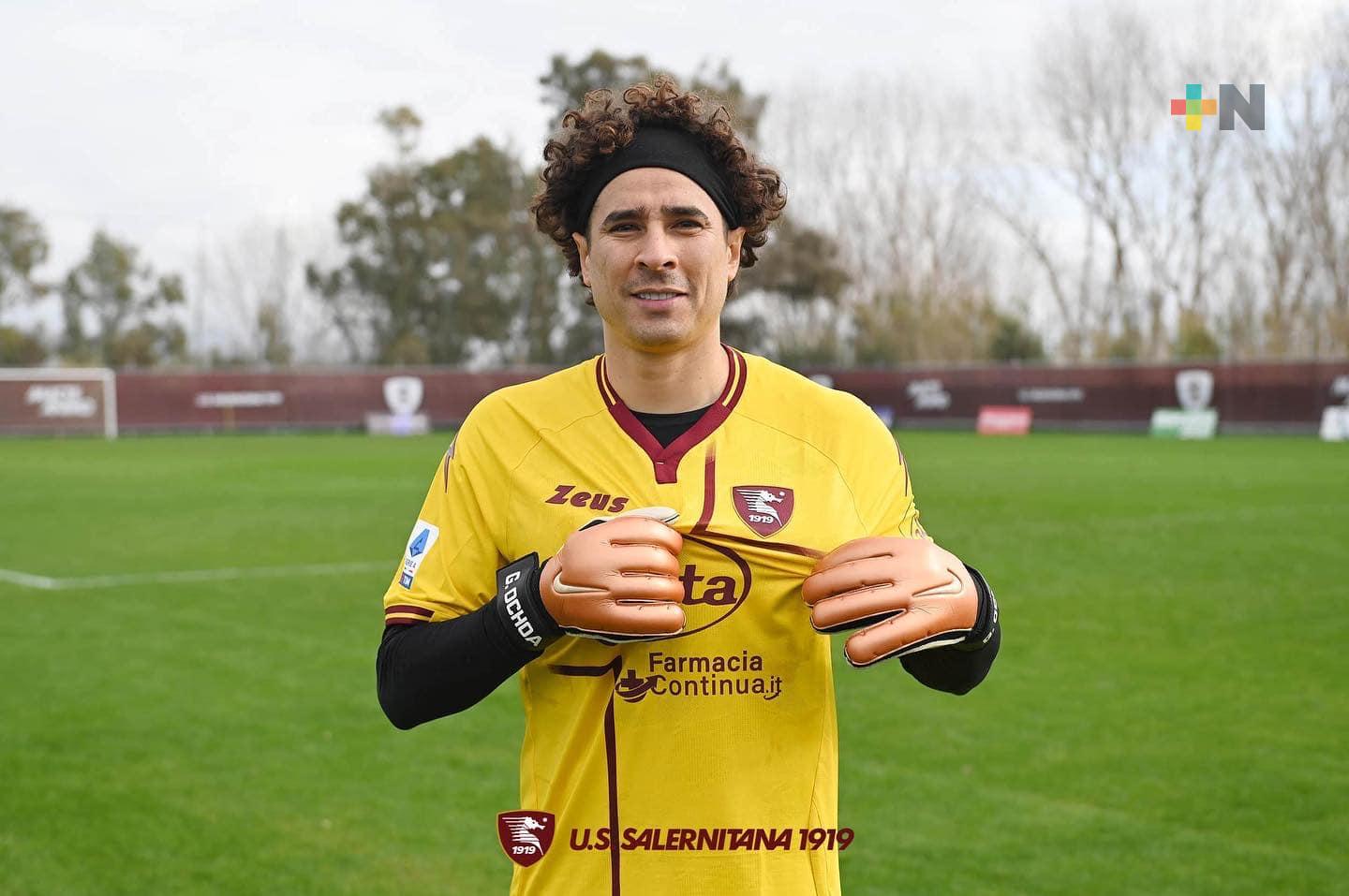 Guillermo Ochoa ya entrena con el Salernitana, de Italia