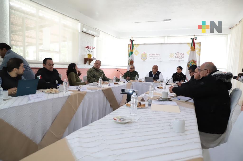 Encabeza Eric Cisneros sesión de la Mesa de Coesconpaz, en Pueblo Viejo