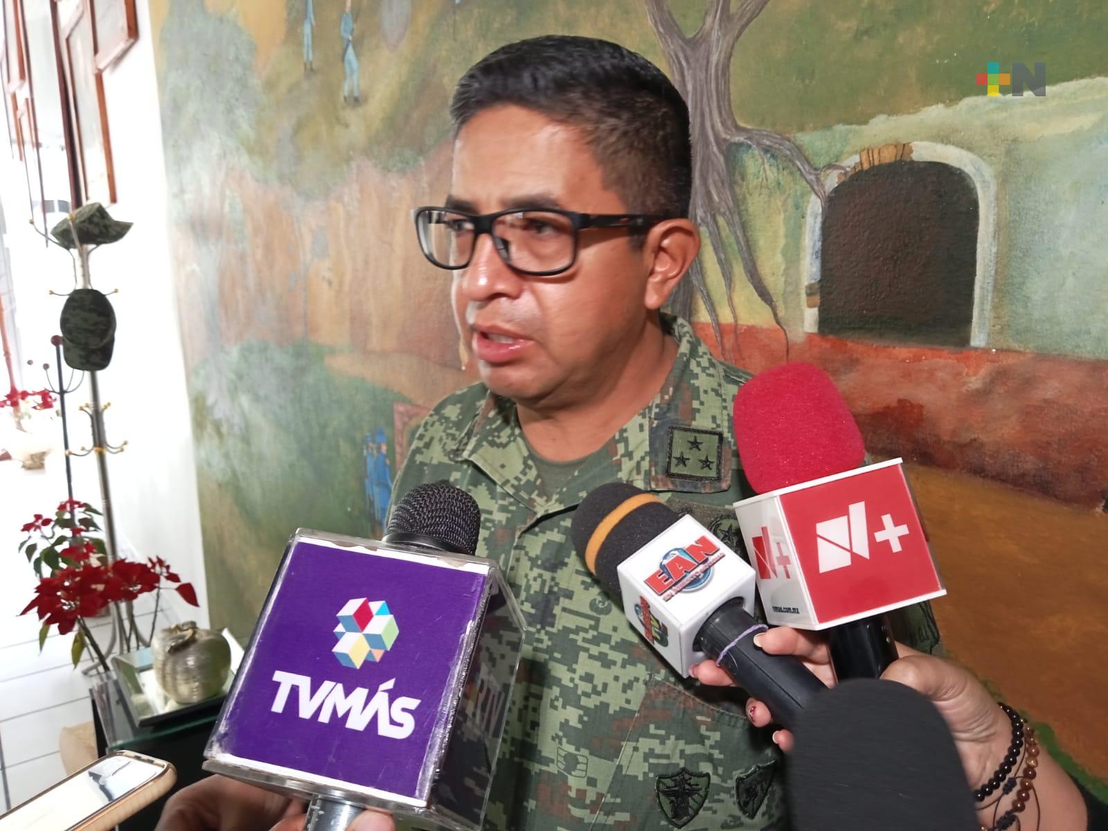 Sin reportes de venta ilegal de pirotecnia en Veracruz y Boca del Río: Sedena