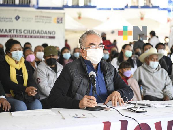 Registra Puebla una defunción a causa de covid-19: José Antonio Martínez