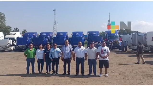 Festejan el Día del Chofer, conductores de Martínez de la Torre