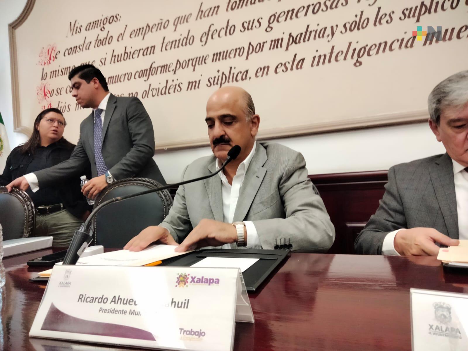 27 de diciembre rendirá Ricardo Ahued su primer informe de labores