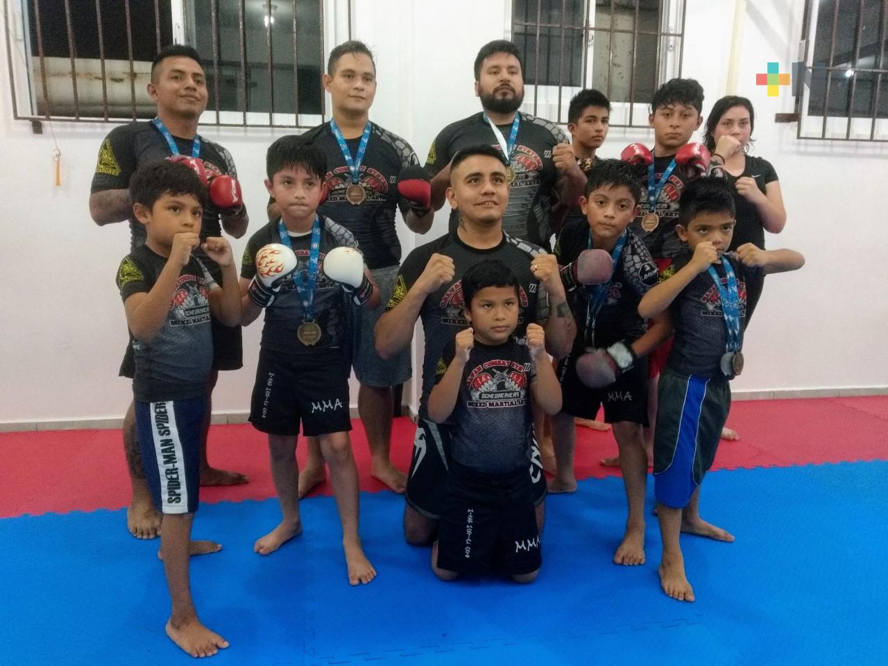 Gladiadores ganaron nueve oros en Abierto del Golfo