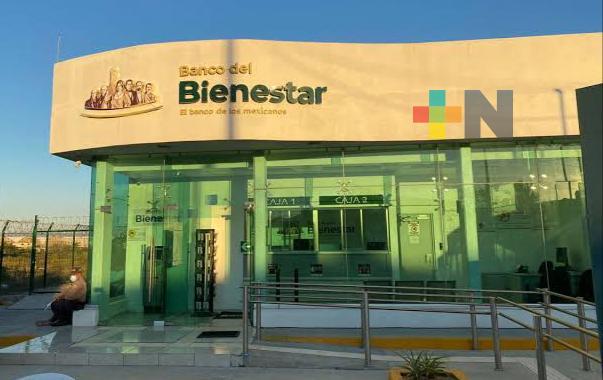 Construidas el 80% de sucursales del Banco del Bienestar en Veracruz