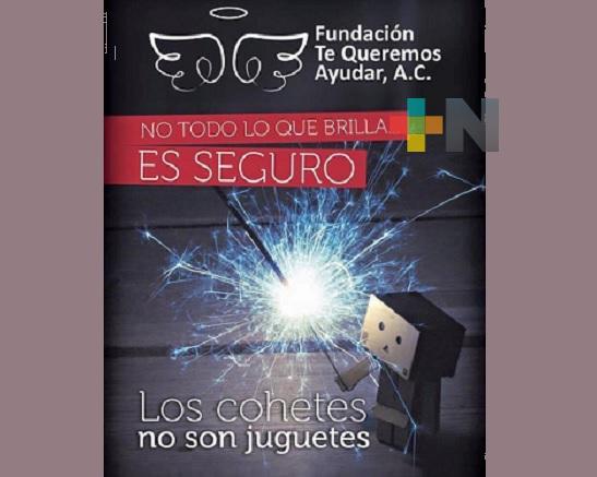 Registra fundación de Coatzacoalcos primer caso de menor lesionado por pirotecnia