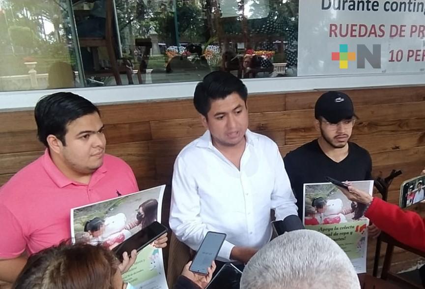 Invitan a donar ropa y juguetes para comunidades de Tlacolulan y Perote