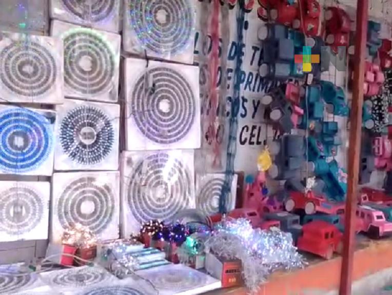 Comerciantes tuxpeños mantienen buenas expectativas de ventas durante temporada decembrina