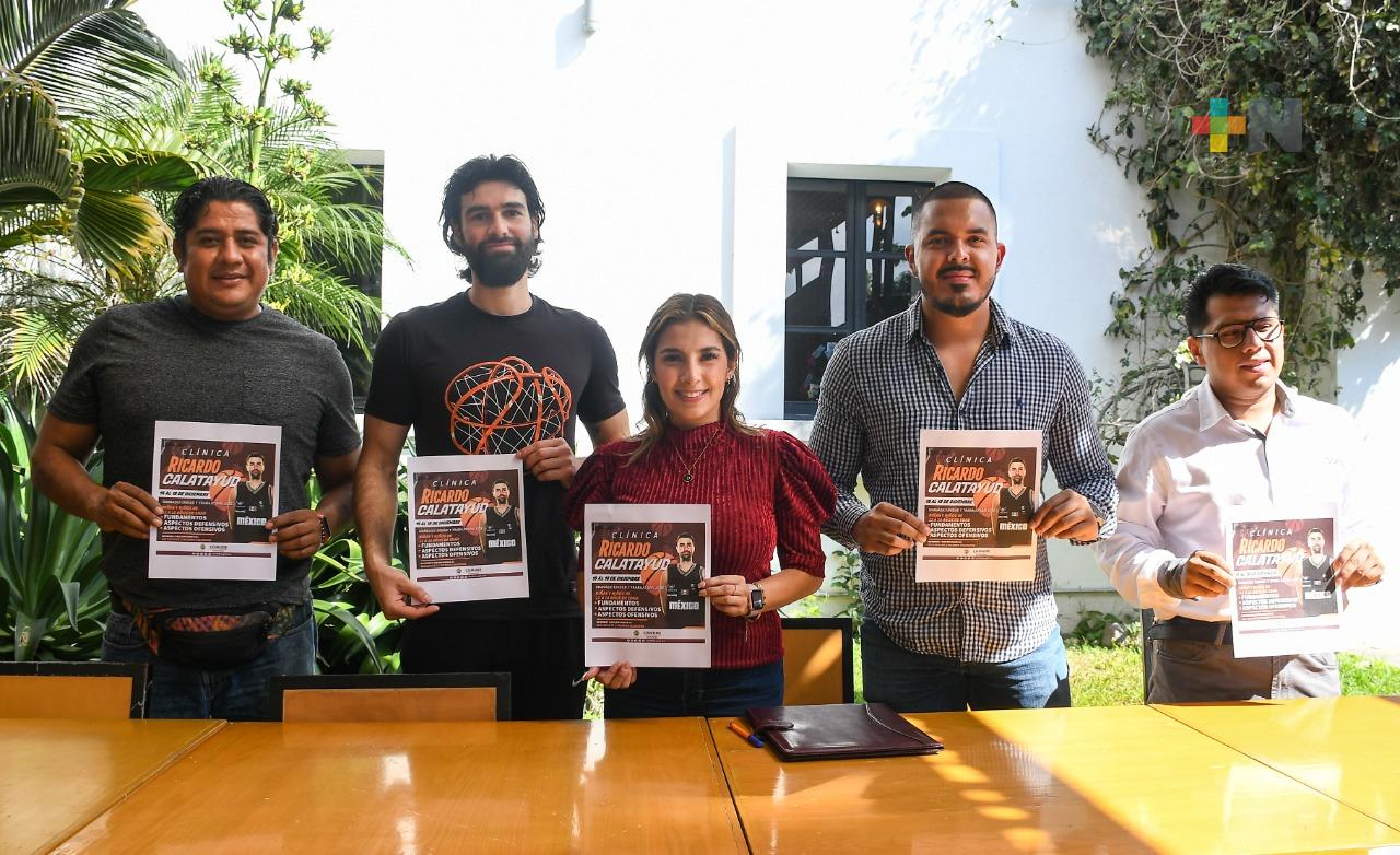 Invita Comude Córdoba a seminario de basquetbol impartido por Ricardo Calatayud