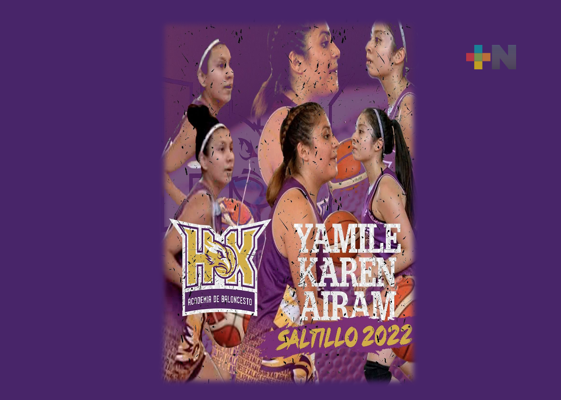 Tres jugadoras de Halcones de Xalapa participarán en torneo U-16