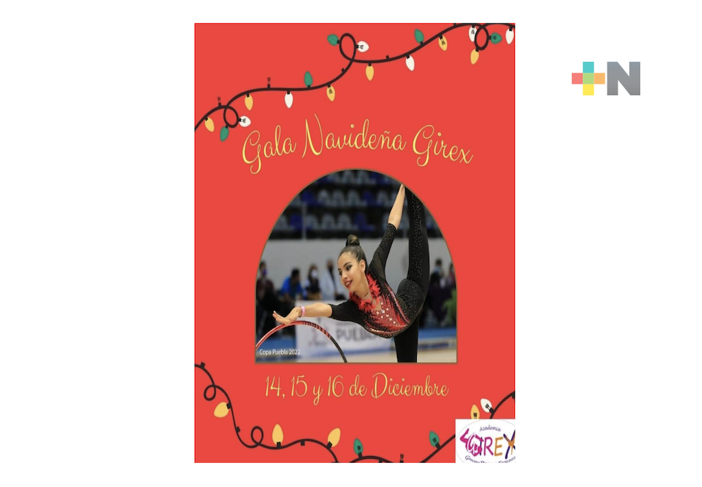 Academia de Gimnasia Rítmica Girex tendrá Gala Navideña