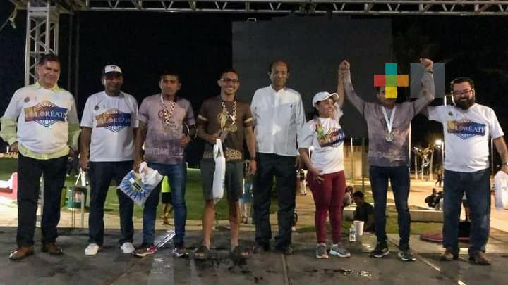 Diego Juárez y Pahola López ganaron la carrera Coloréate 5K