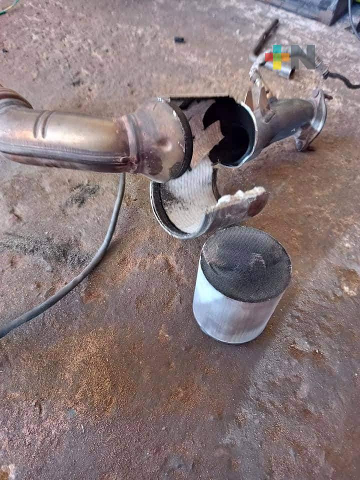 Se extiende el robo de catalizadores de autos en Coatzacoalcos