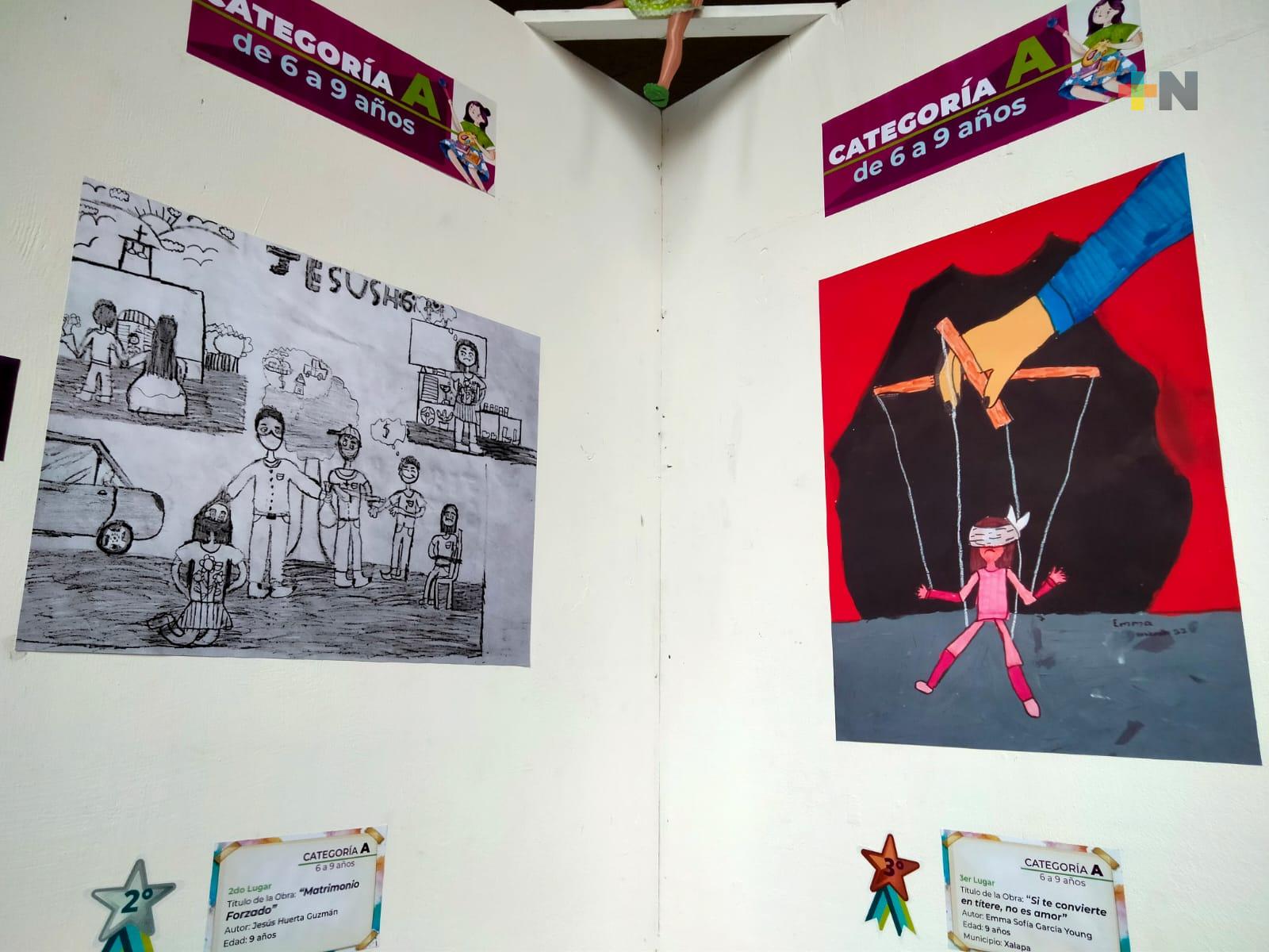Dibujos y pinturas hechas por niños veracruzanos serán expuestas en Los Pinos