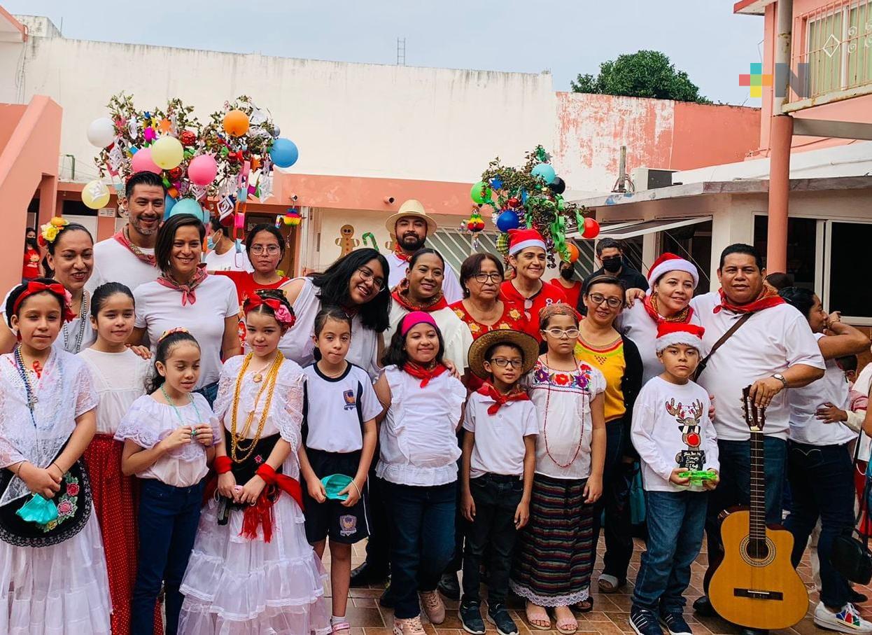 Con concursos, escuelas primarias de Veracruz puerto mantienen tradición de la «Rama»