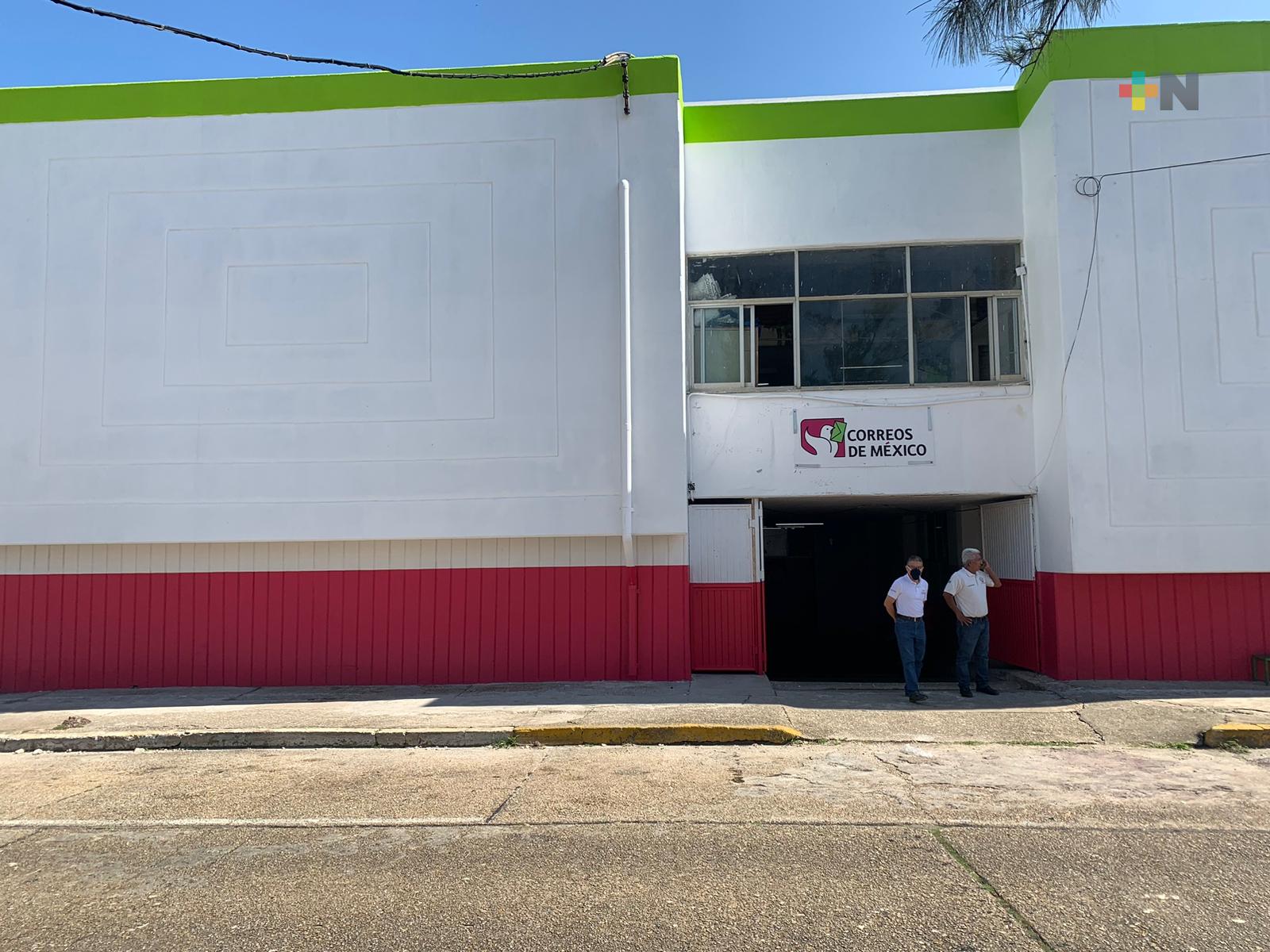 Edificio de Correos de México Coatzacoalcos totalmente renovado