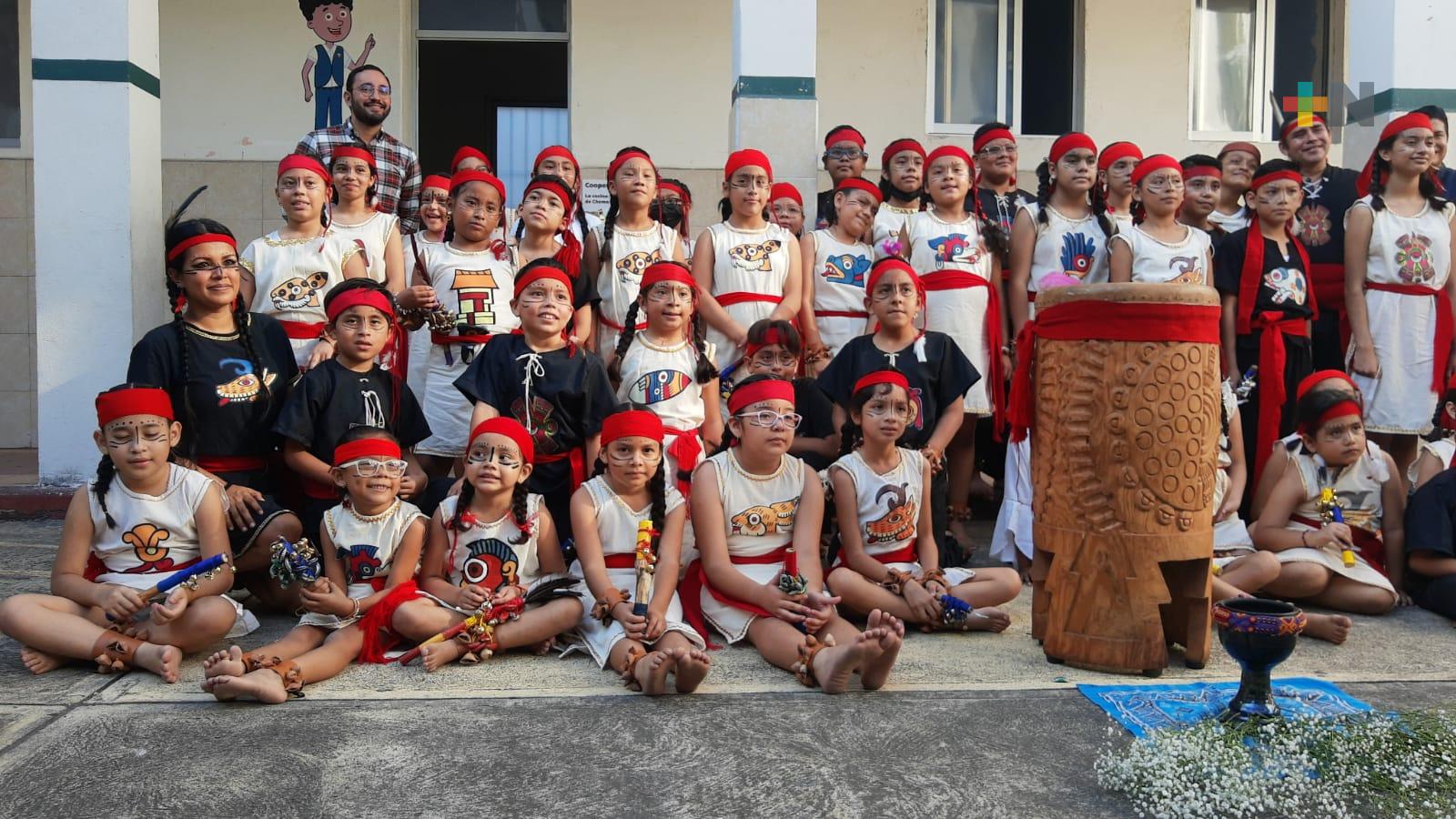 Practican danza azteca en zona conurbada Veracruz-Boca del Río