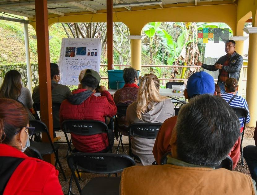 Imparten a productores taller “Calidad del Café», en Córdoba
