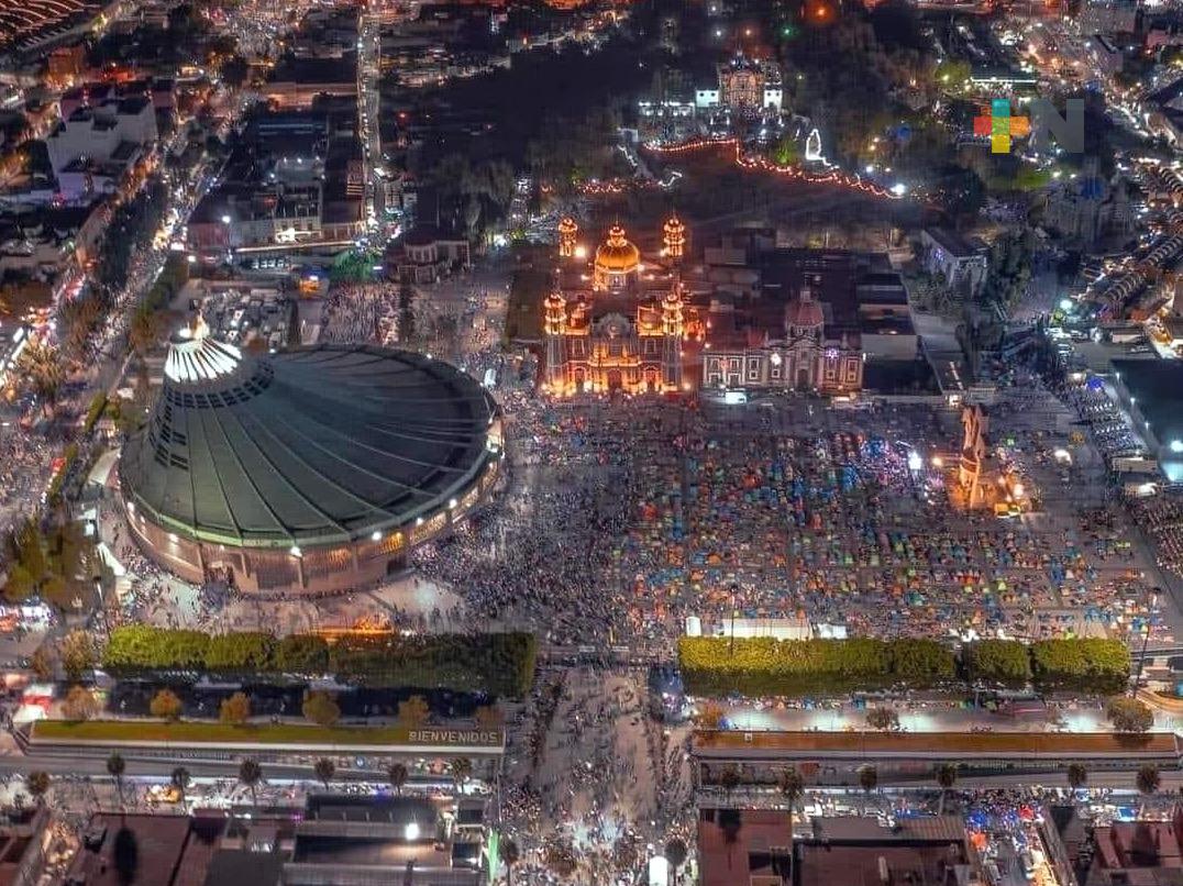 Más de 3 millones de peregrinos visitan la Basílica de Guadalupe