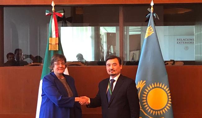 México y Kazajstán celebran la tercera reunión del Mecanismo de Consultas en Materias de Interés Común