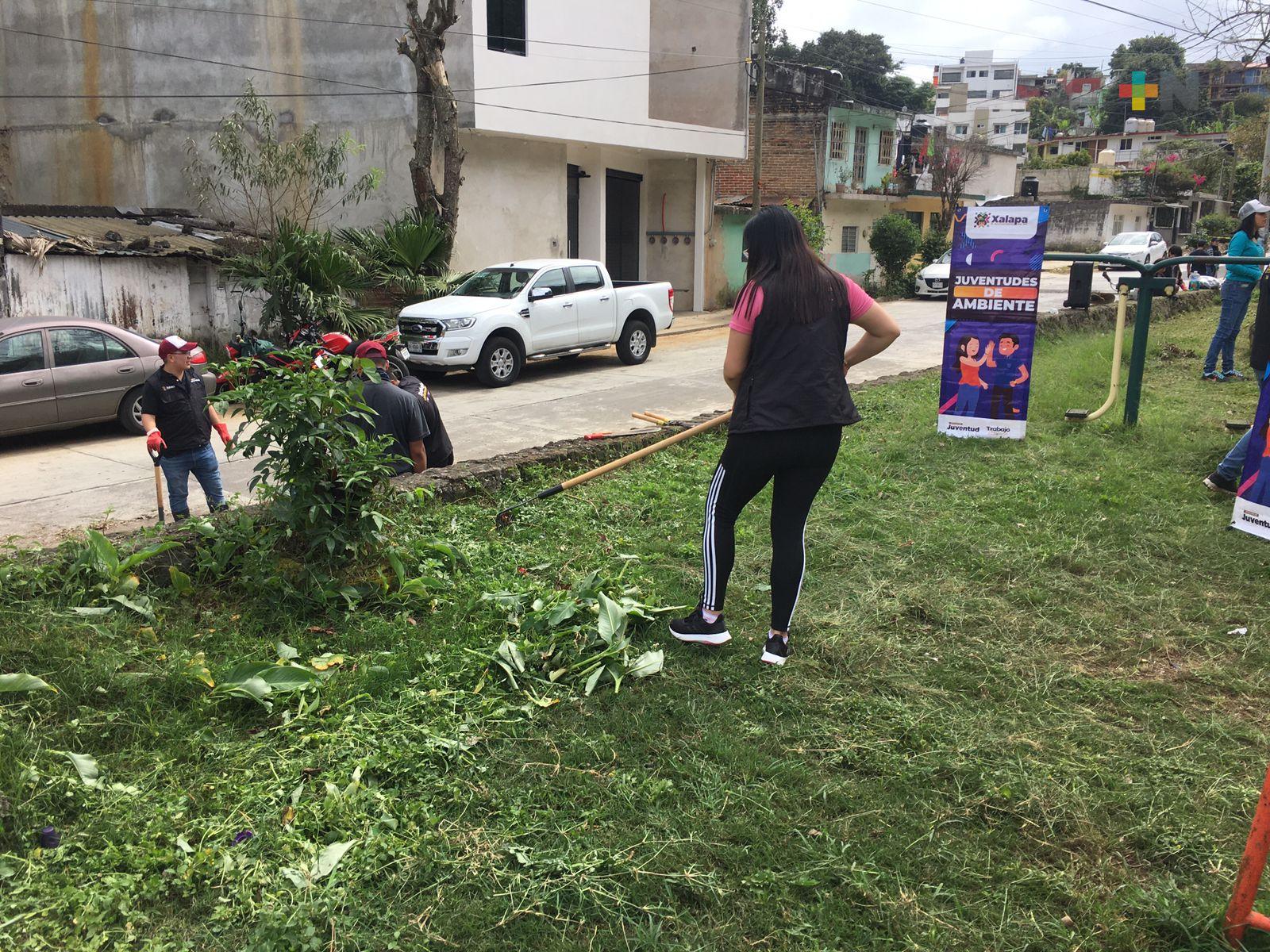 «Juventudes de Ambiente» sigue rescatando espacios en Xalapa