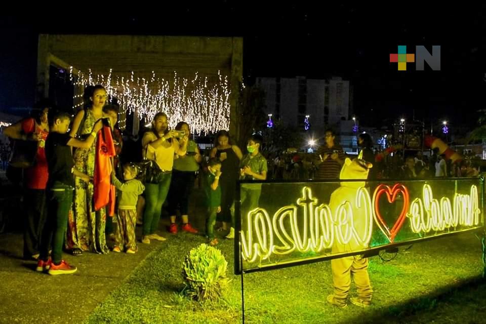 Por cuestiones climatológicas Villa navideña en Coatza cerrará 26 y 27 de diciembre