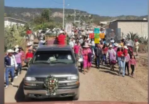 Peregrinaciones a pie y en motocicletas en el norte de Veracruz, todas con saldo blanco