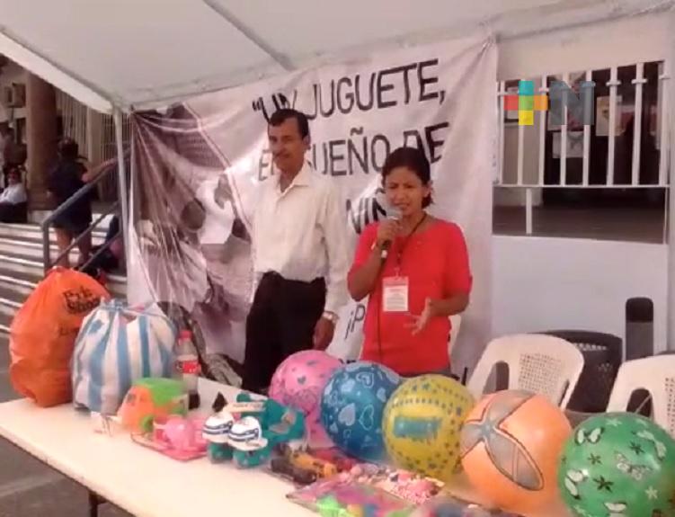 Periodistas Independientes de Tuxpan realizaron juguetón para niños de escasos recursos