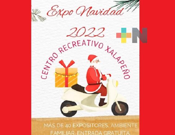Realizará Centro Recreativo Xalapeño Expo-Navidad 2022