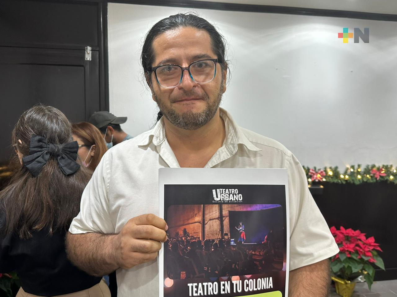 Llevan teatro a colonias de Coatzacoalcos; es una forma de reconstrucción social