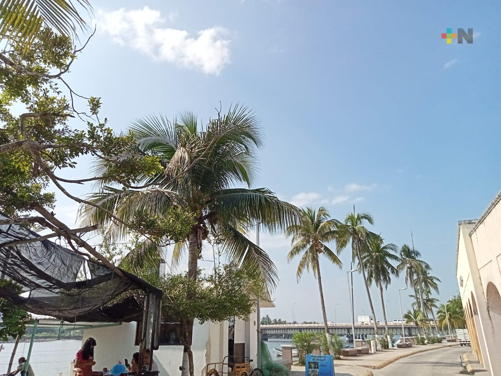 Calor en costa veracruzana lo que resta de diciembre