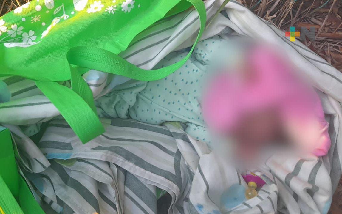 Rescata SSP a bebé extraviada en Coatzacoalcos