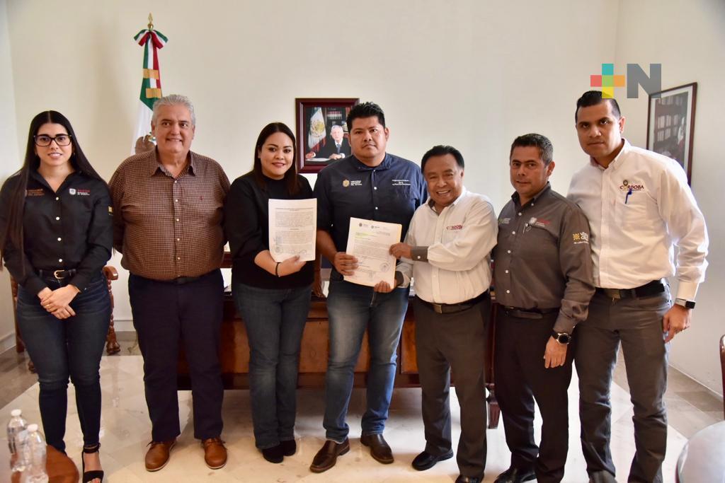 Formaliza Gobierno estatal y Ayuntamiento de Córdoba convenio de colaboración en materia catastral