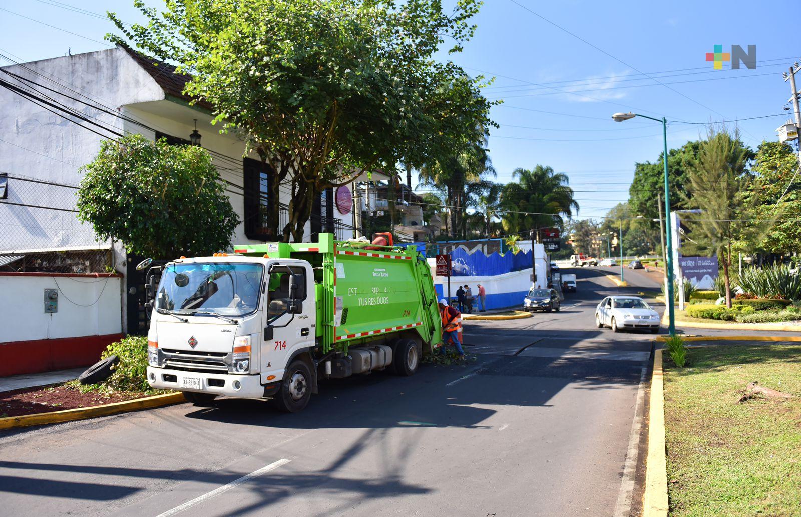 Exhorta Ayuntamiento a respetar horario de recolección de residuos