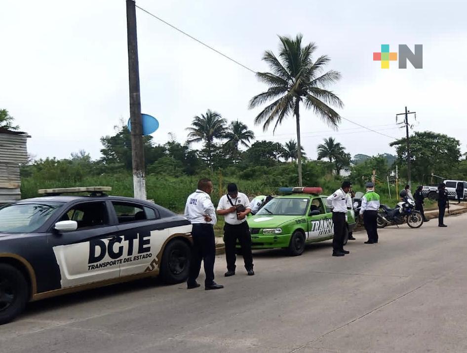 Implementa SSP Operativo cero tolerancia en Nanchital e Ixhuatlán del Sureste