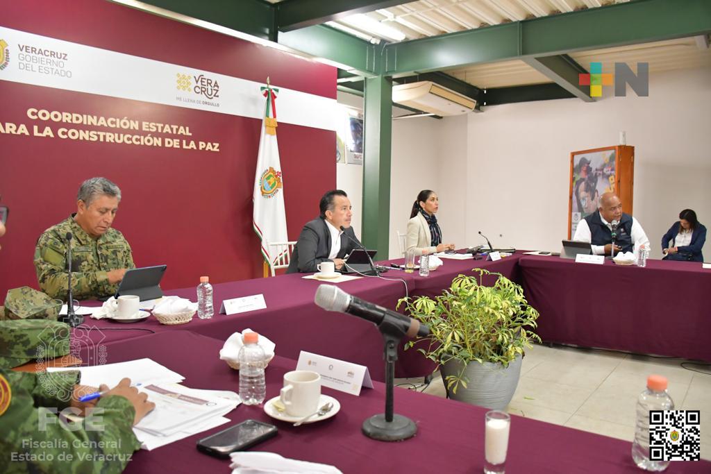 Coesconpaz sesionó este lunes, en Emiliano Zapata