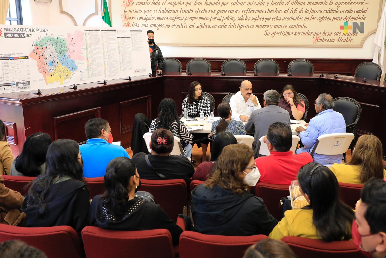 En 2022, entregará Ayuntamiento número histórico de obra pública