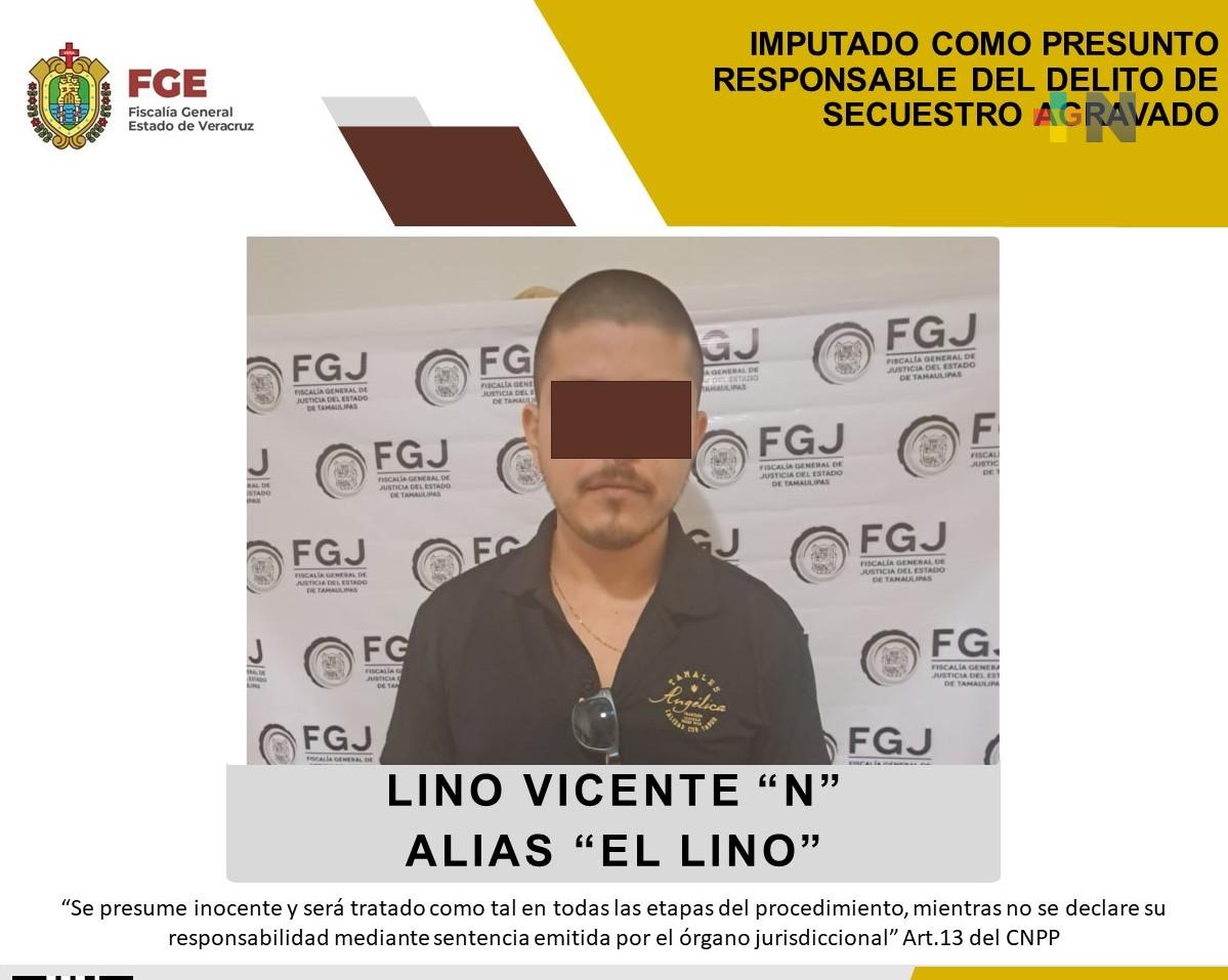 UECS Veracruz y de Tamaulipas detuvieron a Lino Vicente «N» por secuestro agravado