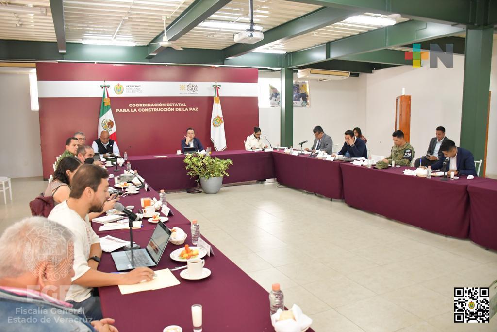 FGE informó en Coesconpaz imputación en contra de Rogelio “N”, exsecretario de gobierno por delito de violencia familiar