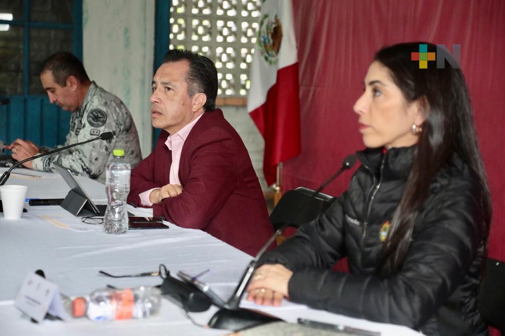 Mesa de Coesconpaz sesionó en Amatlán de los Reyes