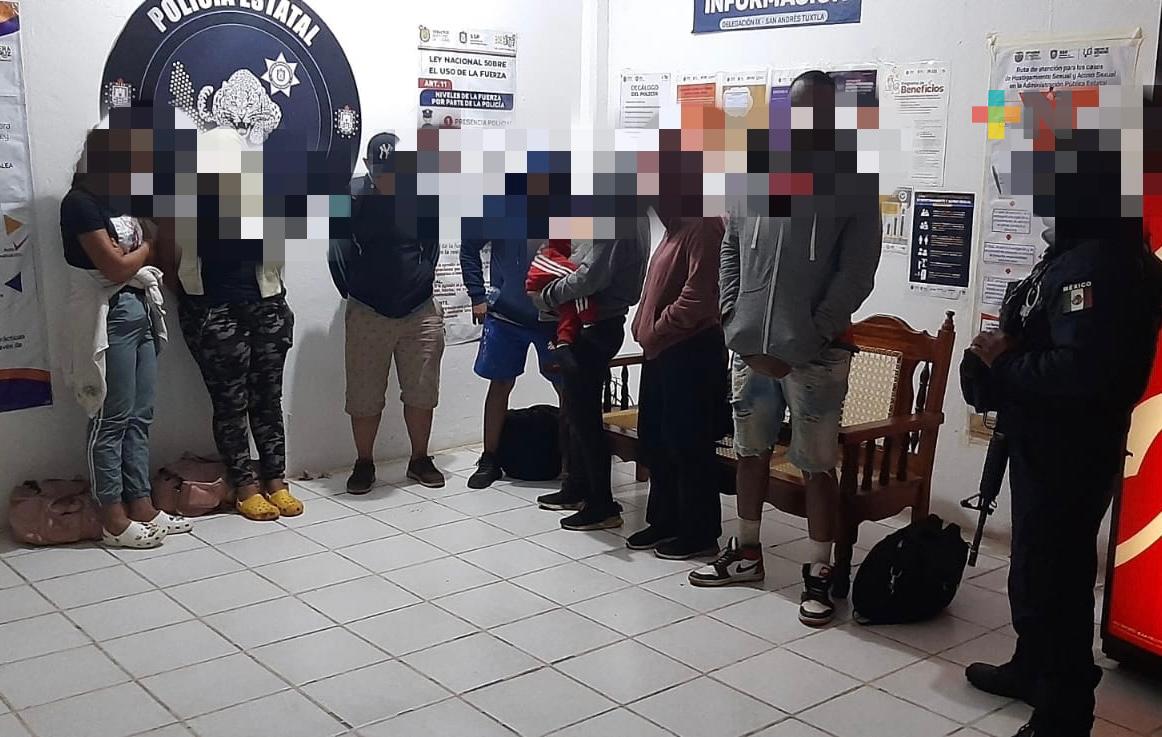 Resguarda SSP a 134 personas extranjeras en seis municipios