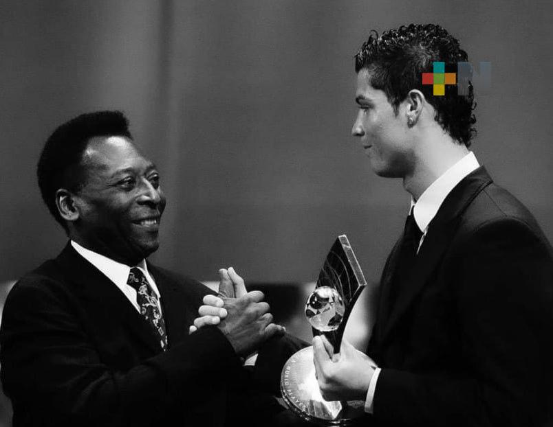 Pelé nunca será olvidado y su recuerdo vivirá en los amantes del futbol: CR7