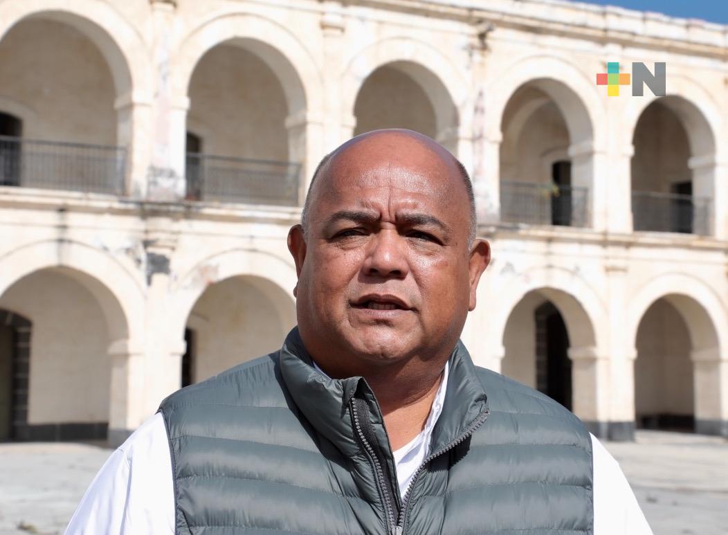 Presidente López Obrador podría inaugurar la remodelación de fortaleza de San Carlos: Eric Cisneros