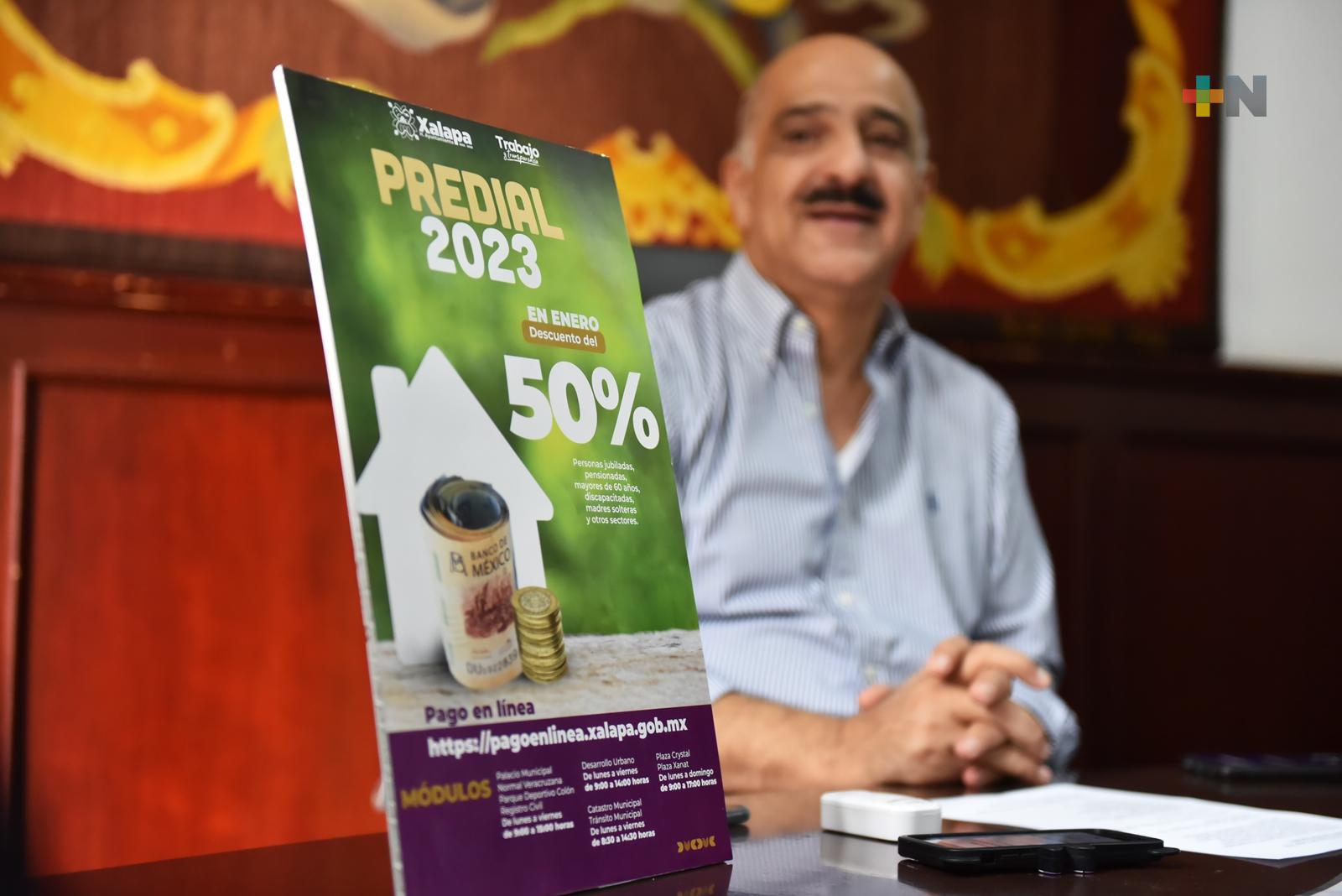 El 2 de enero inicia campaña de pago de predial, en Xalapa